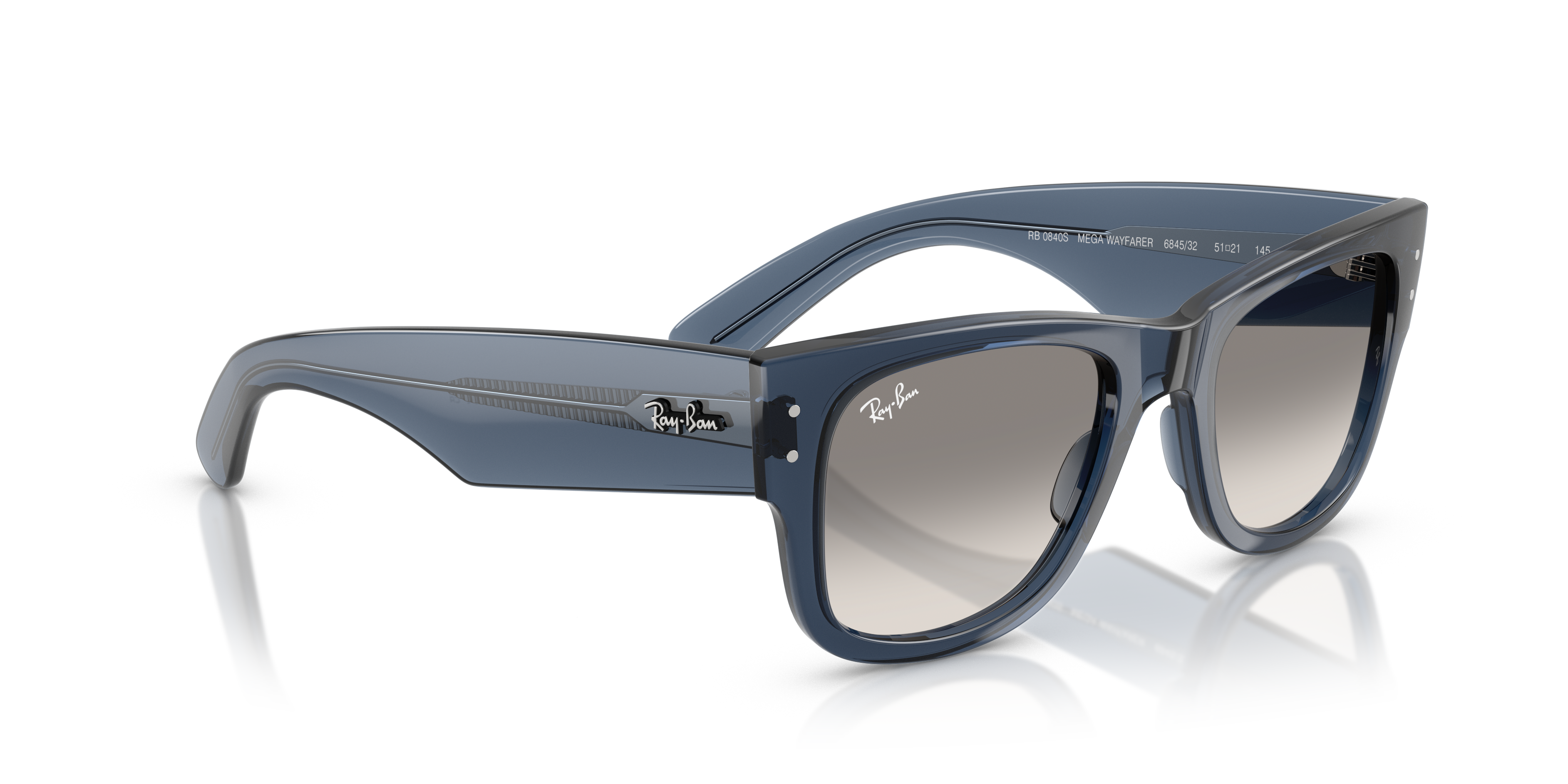 Ray-Ban RB0840S 684532 Mega Wayfarer 